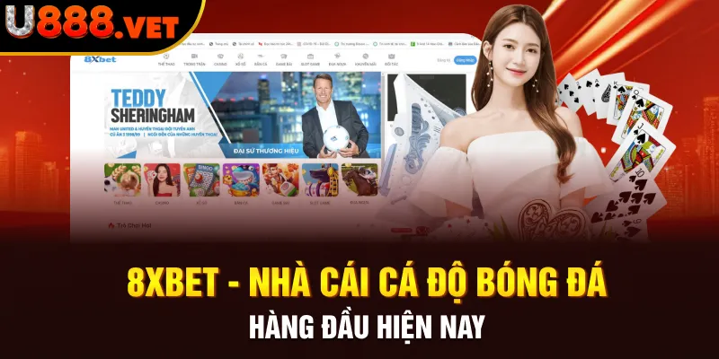 8XBET - Nhà cái cá độ bóng đá hàng đầu hiện nay